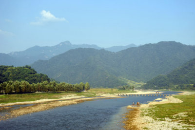 Chongchon River as we near the Mount Myohynag