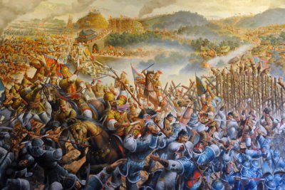Battle of Ansi Seong Fortress between Goguryeo and Tang, 645 AD