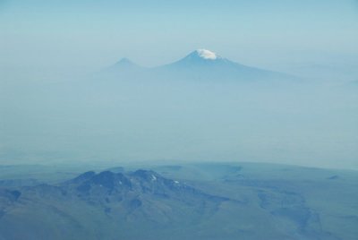 Mount Ararat, Armenia-Turkey (seen from the Armenian side)