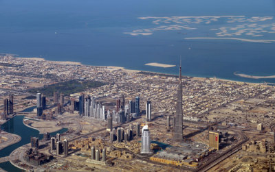 Burj Dubai and Downtown Dubai, Feb 2009