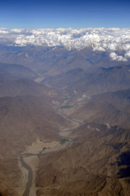 Karakoram Highway along the Indus River Valley, Northern Areas, Pakistan