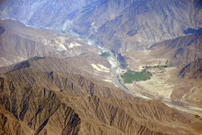 Chilas, Northern Areas-Pakistan with a small airstrip along the Karakoram Highway