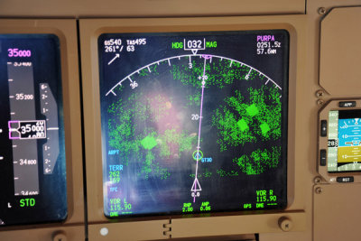 Crossing 26,000 ft terrain at 35,000 ft near Gilgit, Pakistan