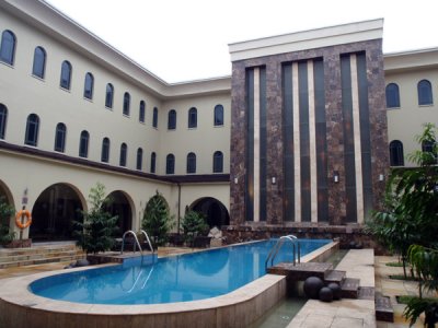Courtyard pool, Protea Hotel Ikeja, Lagos