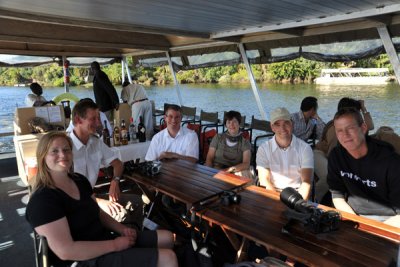 The Germans on the Chobe River Cruise