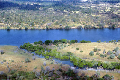 Airborne from McBrides Camp (FLHP), Kafue National Park