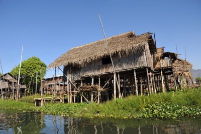 Stilt village, Inle Lake