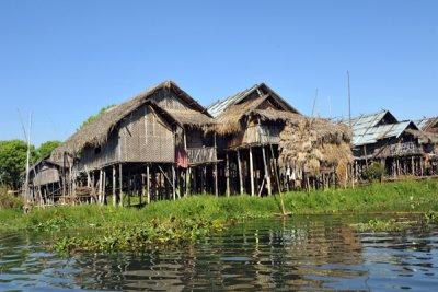 Stilt village, Inle Lake