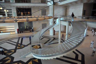 Double staircase, Museum of Islamic Art