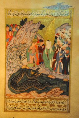 The Prophet Confronts a Serpent, ca 1594