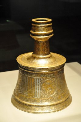 Candlestick, Iran, 14th C.