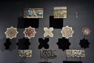 Various 13th Century Iranian tiles