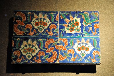 Tiles, Turkey (Iznik) ca 1570