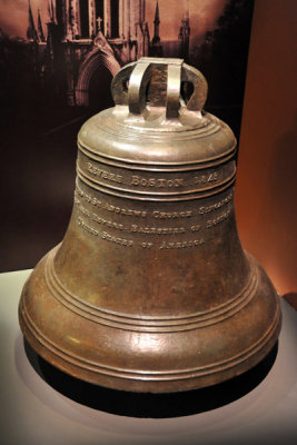 Bell of St Andrews Church cast in Boston (Revere) 1843