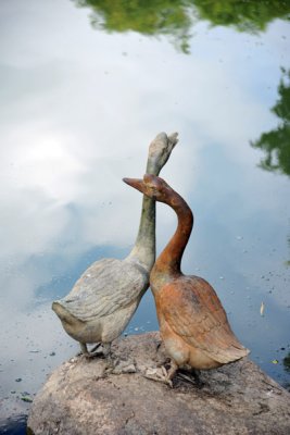 Swan sculpture, Singapore Botanical Gardens