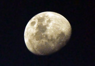 Moon over the Caprivi, Namibia