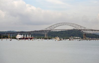 Puente de las Amricas (1962) over the southern (Pacific) entrance to the Panama Canal