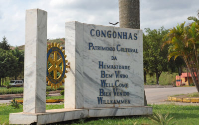 Welcome to Congonhas, Minas Gerais - 90km south of Belo Horizonte