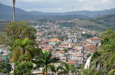 View of the City of Congonhas 