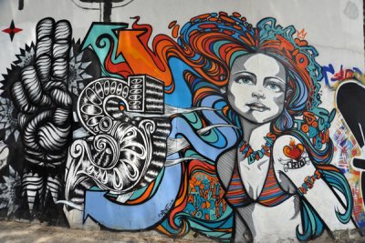 Graffiti art - Rua Farme de Amoedo, Ipanema