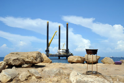 The northern tip of Ilha do Cabo