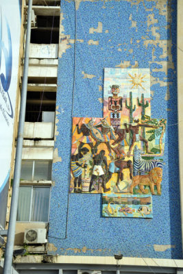 Tile mural, Luanda Corniche