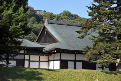 Hikone Castle Museum at the foot of the castles hill