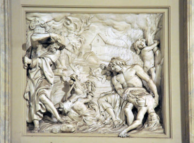 Relief - The Flood by M. Anguier (above Andrew)