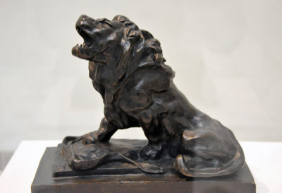 The Wounded Lion, Auguste Rodin, 1881