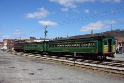 Passenger Coaches at Honesdale