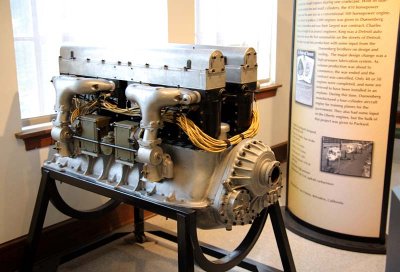 King-Bugatti 16 cyl Aircraft Engine