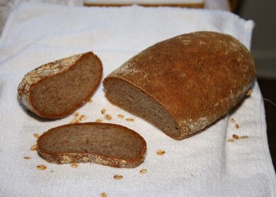 Rye Loaf #01 - Cut