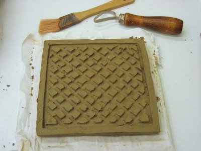 Wheat Tile - Back