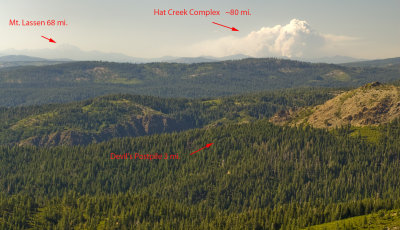 Hat Creek Complex 1700 Hrs. 04 Aug 09