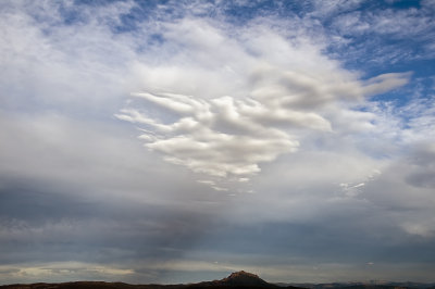 Fleeting High Velocity Clouds and Buttes