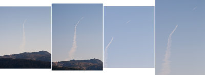 Rocket Launch ? ~1000 hrs PDT 14 Oct 2012