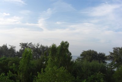 Sea is over there