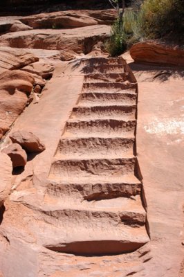 Not-so-delicate steps to Delicate Arch