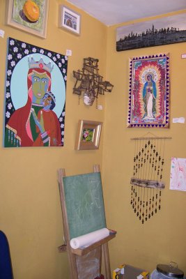 The little room in the back at the Cactus Gallery. Eagle Rock, Ca