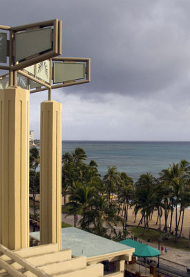 View From Hyatt Regency Waikiki Beach Resort