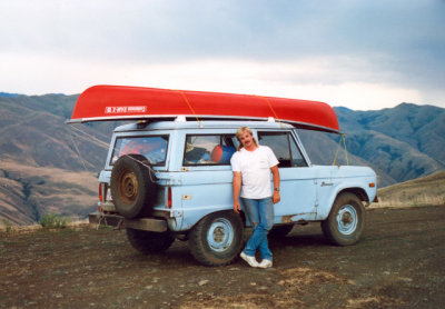 Brother Tom With My Old '72 Bronco