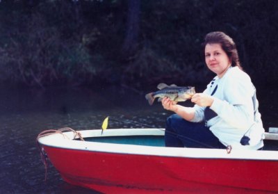 Dena Fishing Thornton Lake Largemouths