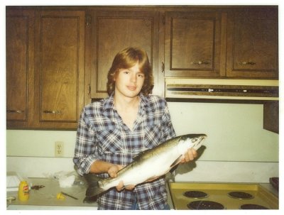 That 70's Guy With His First Salmon