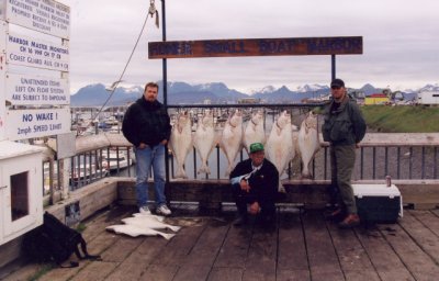 Jerry, Russ And Myself With Our Catch Of The Day