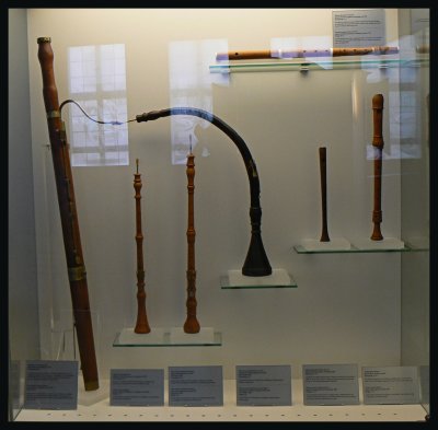 Old wind instruments