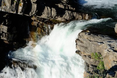 Swiftcurrent Falls and Mist Bow