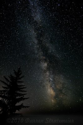 Milky Way Stretches High