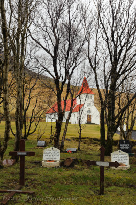 Small Town Church & Cemetery