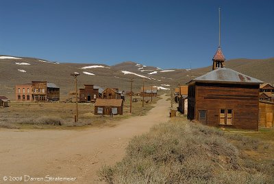 School House and a look down Green St