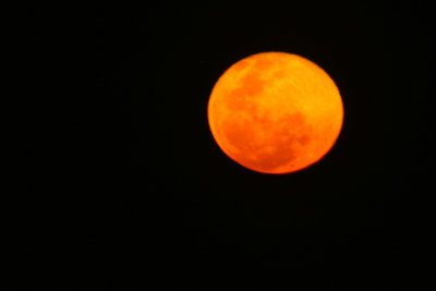 Just after moonrise
